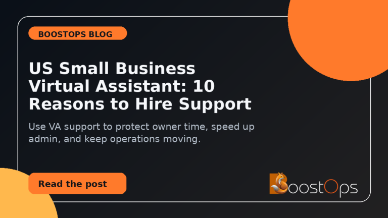 BoostOps blog featured image for US Small Business Virtual Assistant
