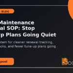 HVAC Maintenance Renewal SOP: Stop Tune-Up Plans Going Quiet