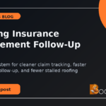 Roofing Insurance Supplement Follow-Up SOP: Stop Claim Jobs From Stalling
