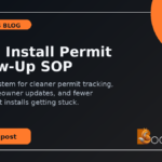 HVAC Install Permit Follow-Up SOP: Stop Replacement Jobs From Getting Stuck