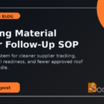 Roofing Material Order Follow-Up SOP: Stop Approved Jobs From Sitting Idle