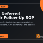 HVAC Deferred Repair Follow-Up SOP: Stop Recommended Work From Going Cold