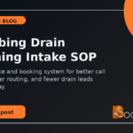 Plumbing drain cleaning intake SOP for US plumbing contractors